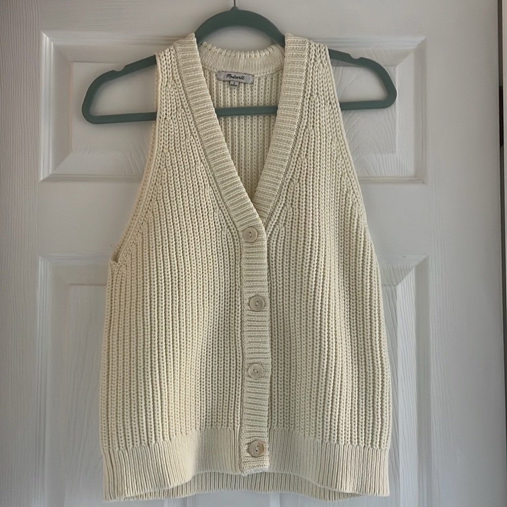 Madewell knit vest